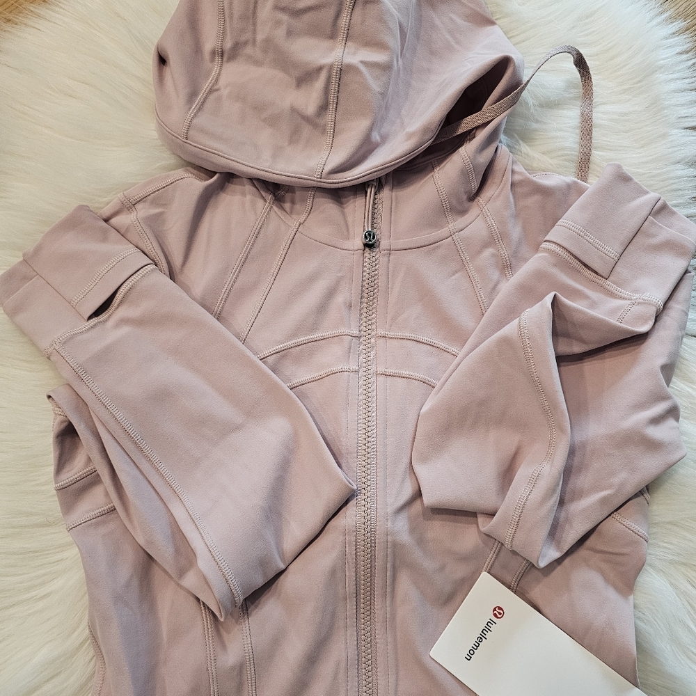 NWT Lululemon Define Hooded Jacket Nulu Mink Berry 8 - Picture 5 of 7